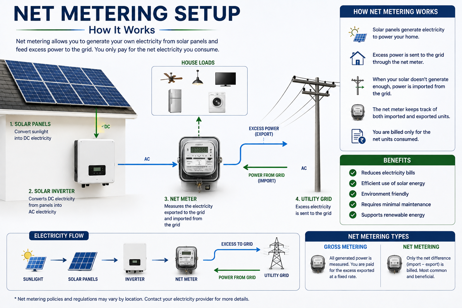 Net metering box